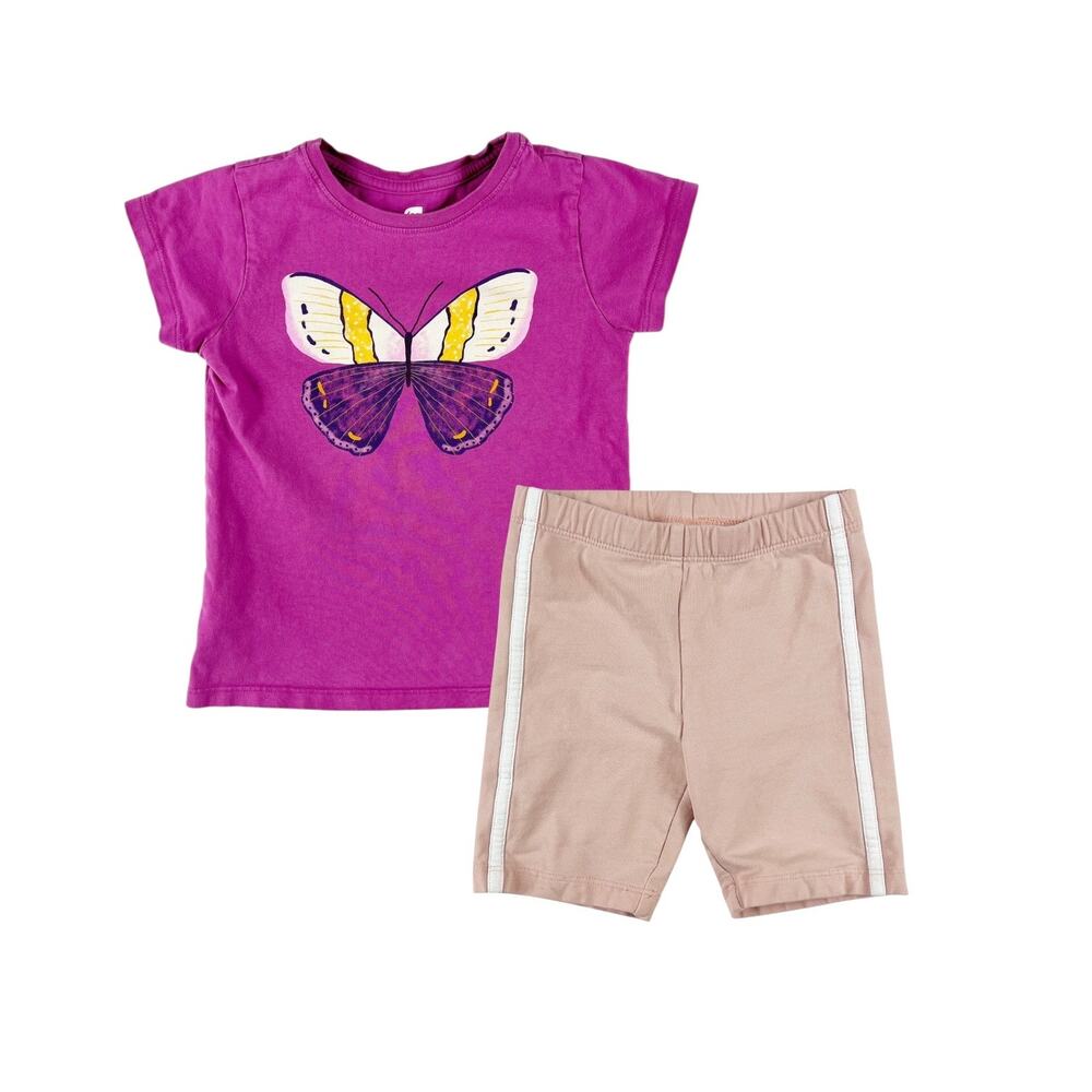 Tea Collection Butterfly and Shorts Bundle size 5